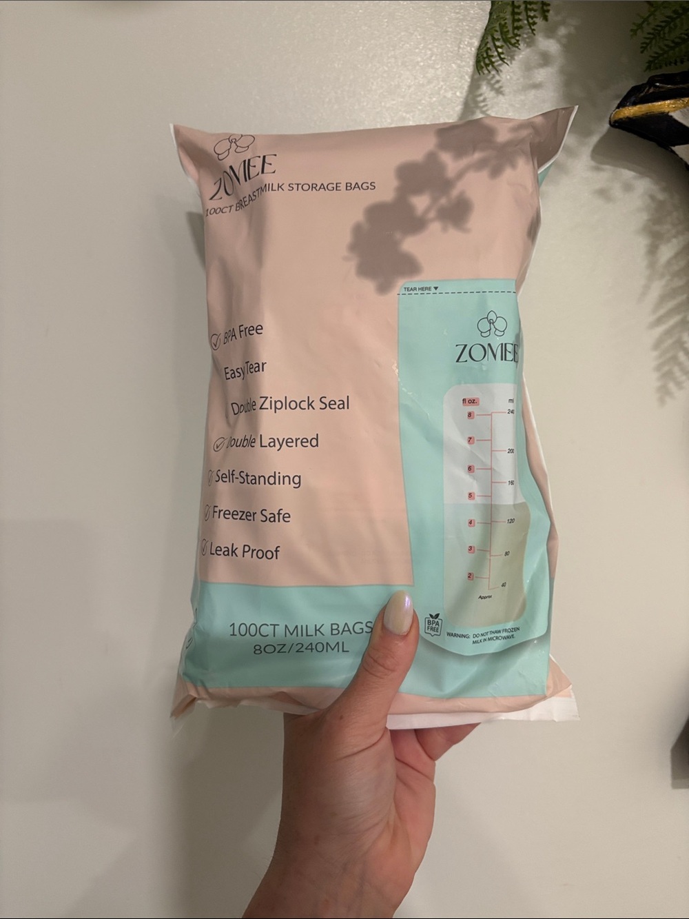 Zomee Breastmilk Storage Bags